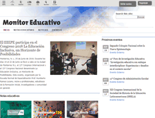 Tablet Screenshot of monitor.iiiepe.edu.mx