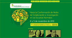 Desktop Screenshot of encuentro2011.iiiepe.edu.mx