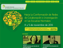 Tablet Screenshot of encuentro2011.iiiepe.edu.mx